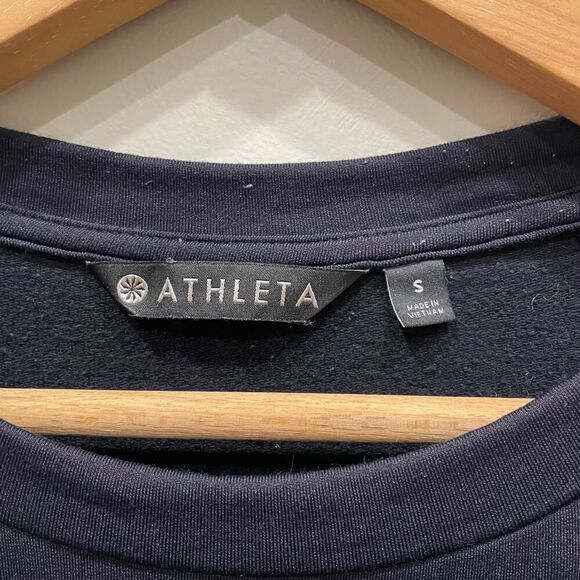 Athleta Black Snappy Long Sleeve Tunic Dress - Size: Small - Picture 5 of 11